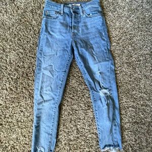 Levi’s wedgie fit skinny jeans